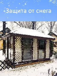 Мягкое окно 340x300 см, для веранды, беседки